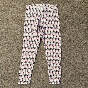 Stylish Houndstooth Girls’ Leggings